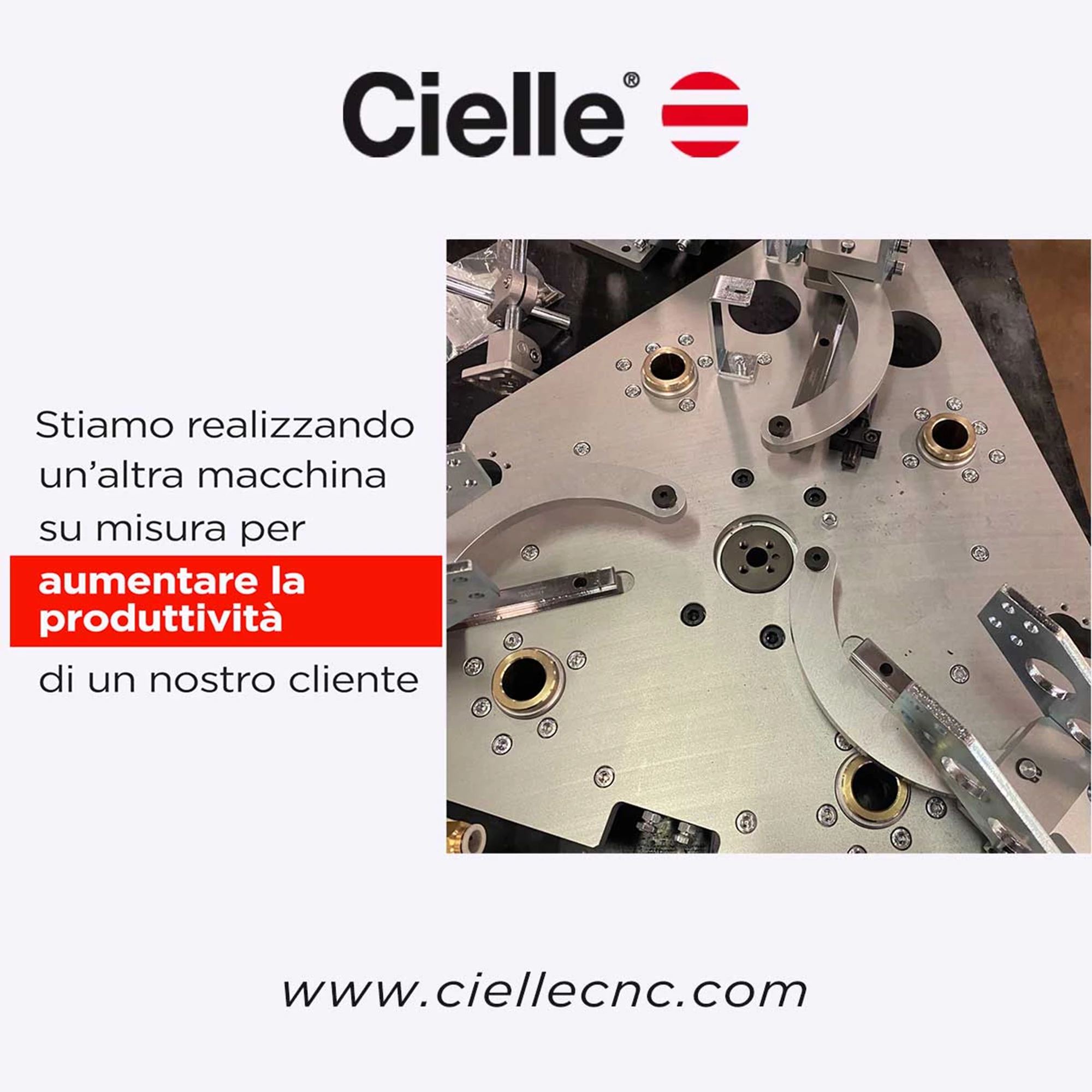 NON SOLO MACCHINE CNC, MA SOLUZIONI INDUSTRIALI