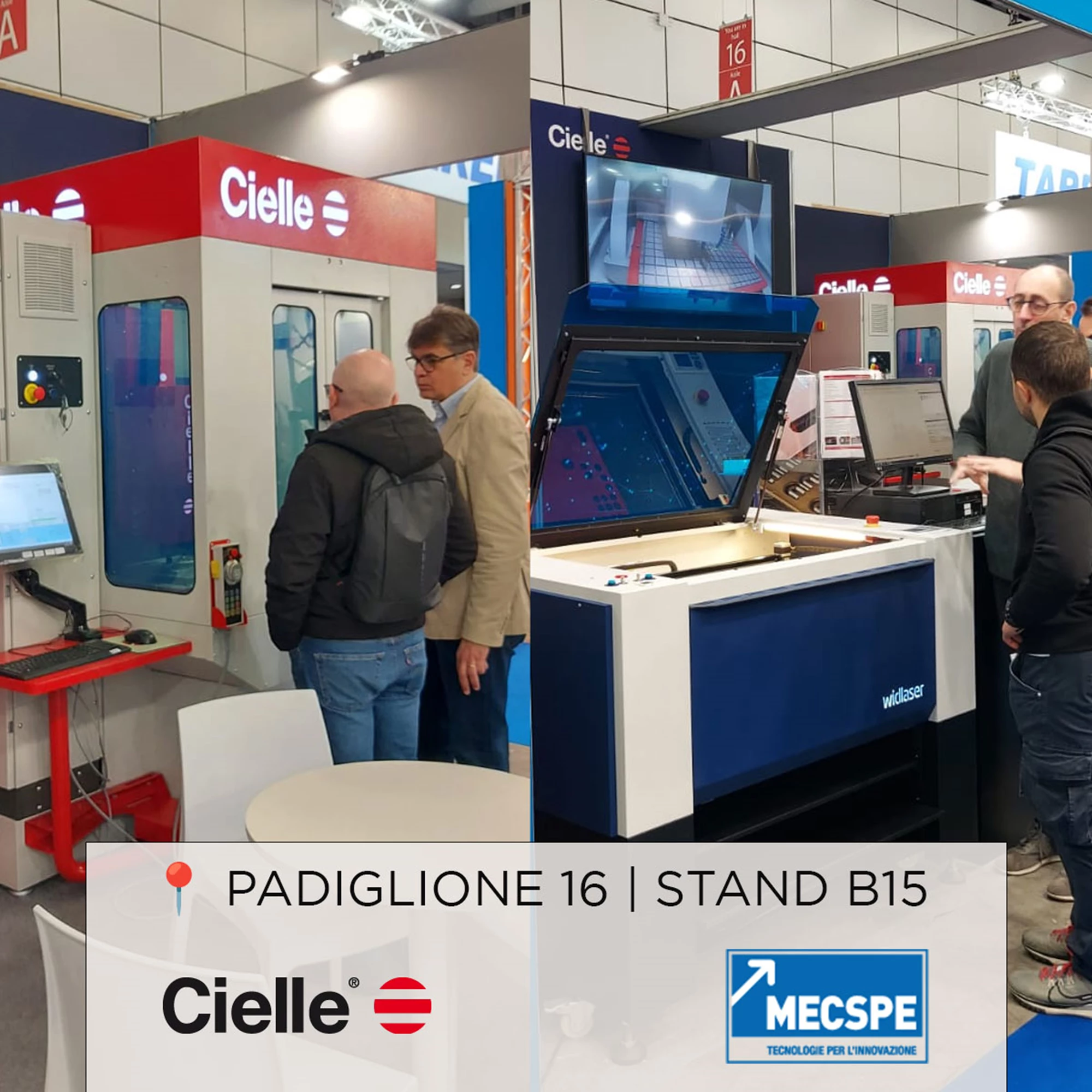 Oggi siamo al MECSPE 2025 di Bologna