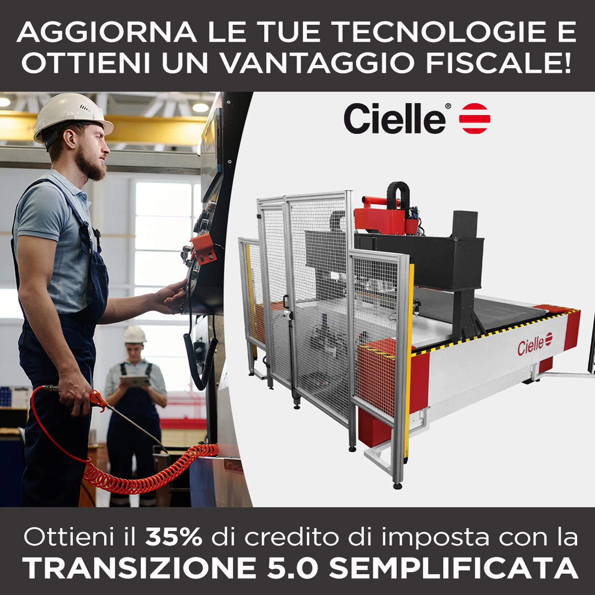 Risparmia il 35% grazie alla transizione semplificata 5.0